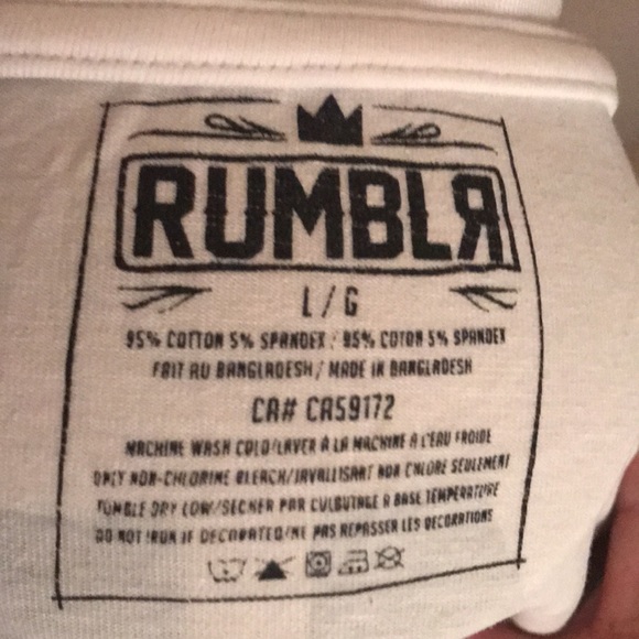 Rumblr cropped long sleeved tee - Picture 4 of 5